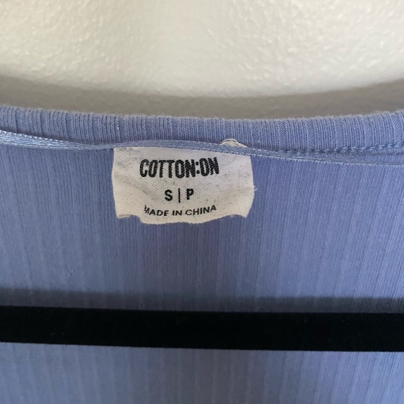 Cotton On Button Crop Tee - Picture 3 of 3